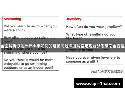 全面解析以澳洲杯水平如何的常见问题深度解答与观赛参考指南全方位